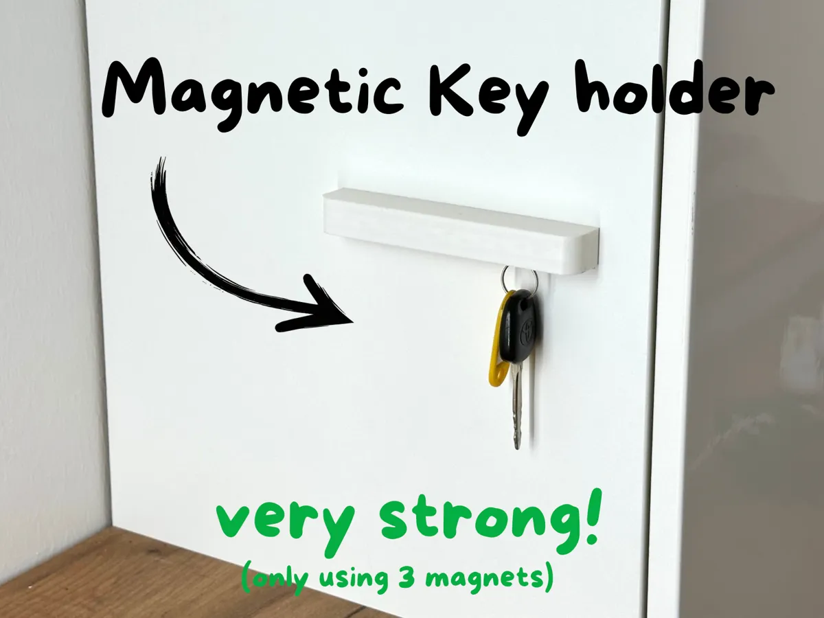 Magnetic key holder