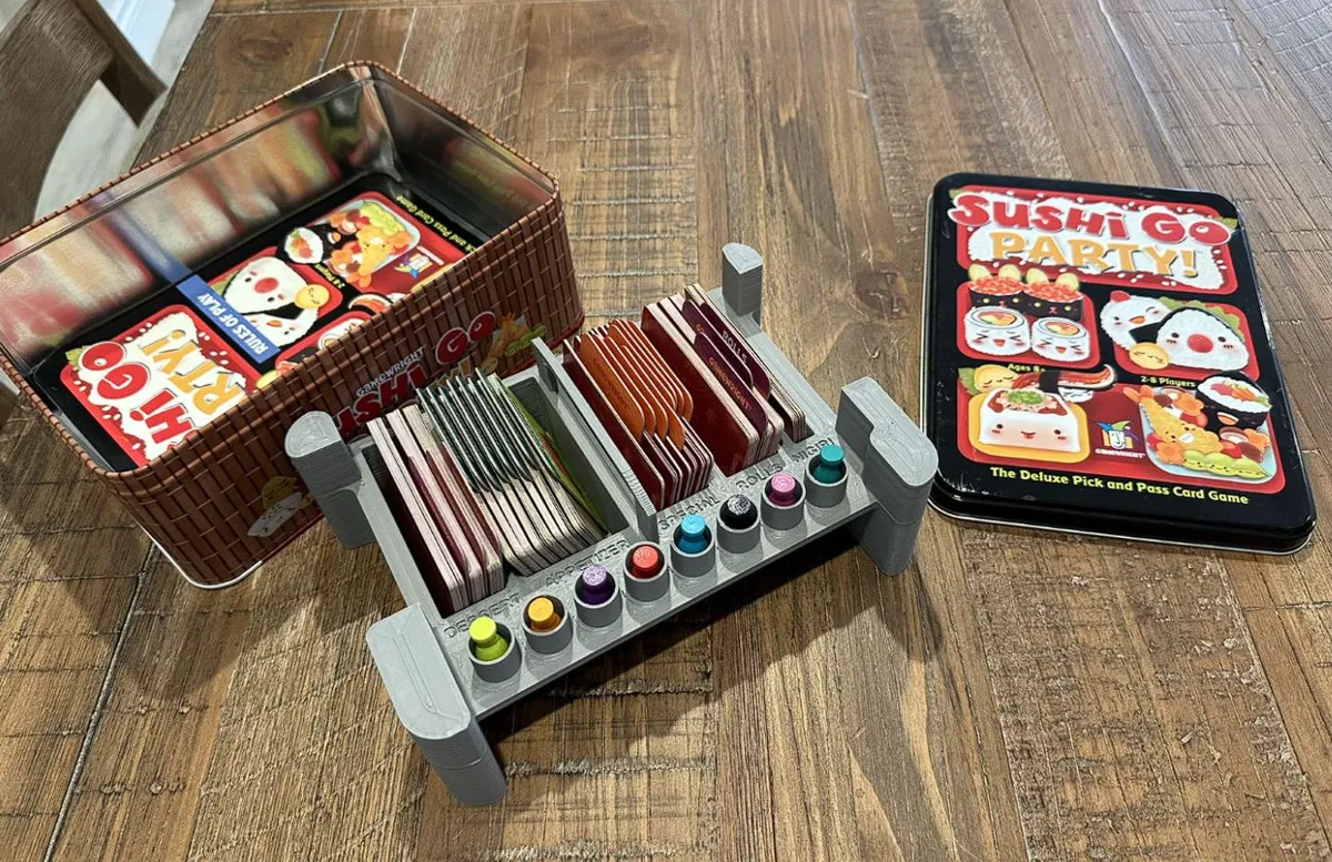 Sushi Go Party! - Game Insert - with Handle!