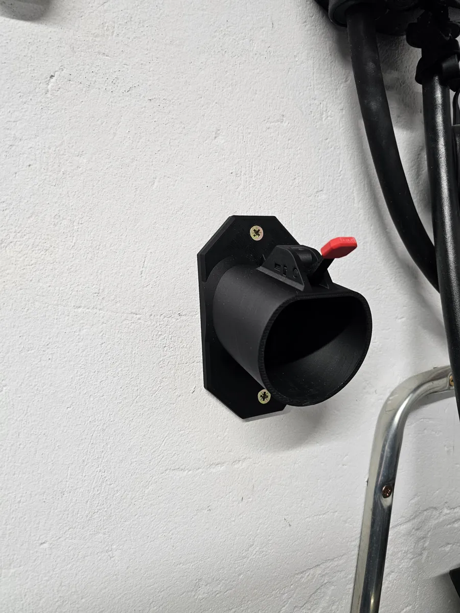Type-2 plug wall holder with lock, photo 4 of 4 - Type-2 plug wall holder with lock Car & Vehicle