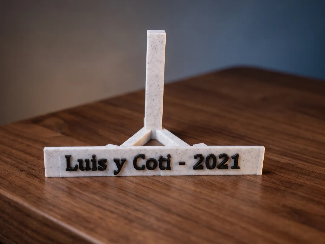 Personalized Name Plate - Display Stand