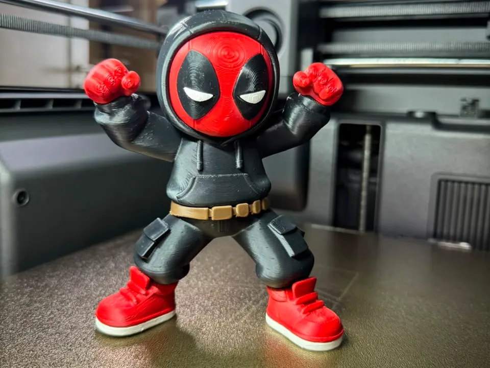 Deadpool Chibi Toy, Hoodie Edition