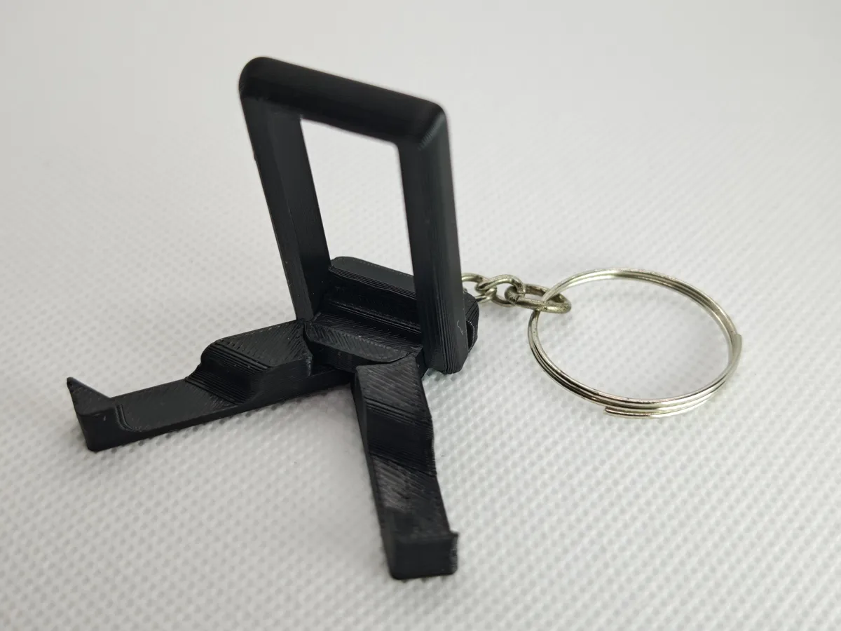 Foldable Keychain Phone Stand, photo 4 of 4 - Foldable Keychain Phone Stand Keychains