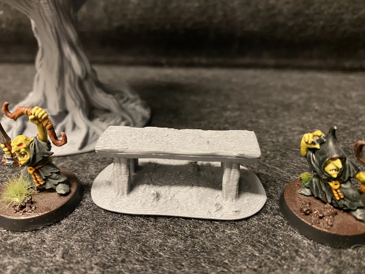 Bench 1, photo 3 of 4 - Bench 1 Miniatures