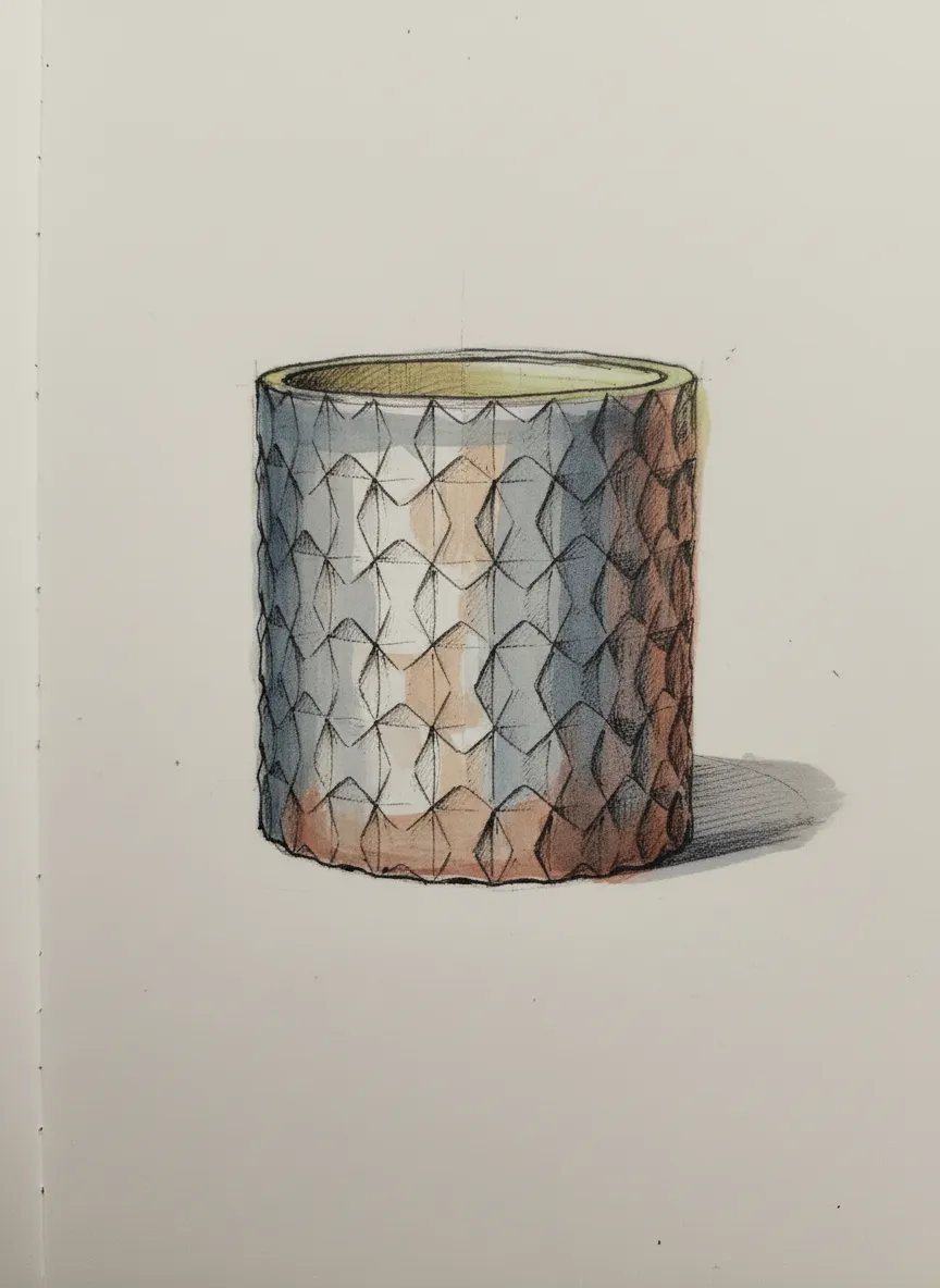 Tesselation Vase / Planter, photo 3 of 4 - Geometric & Modern Planters, home