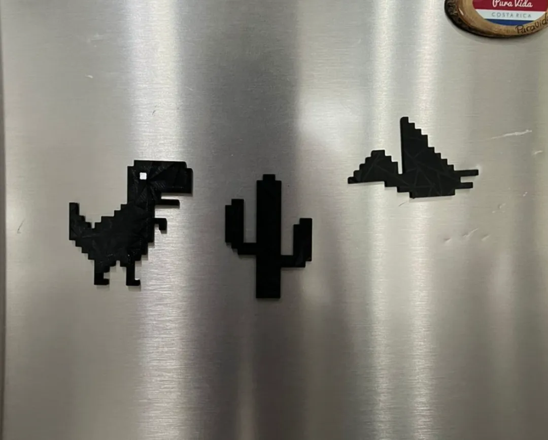 Pixel Art Dinosaur Decor - Decor, in stock in India