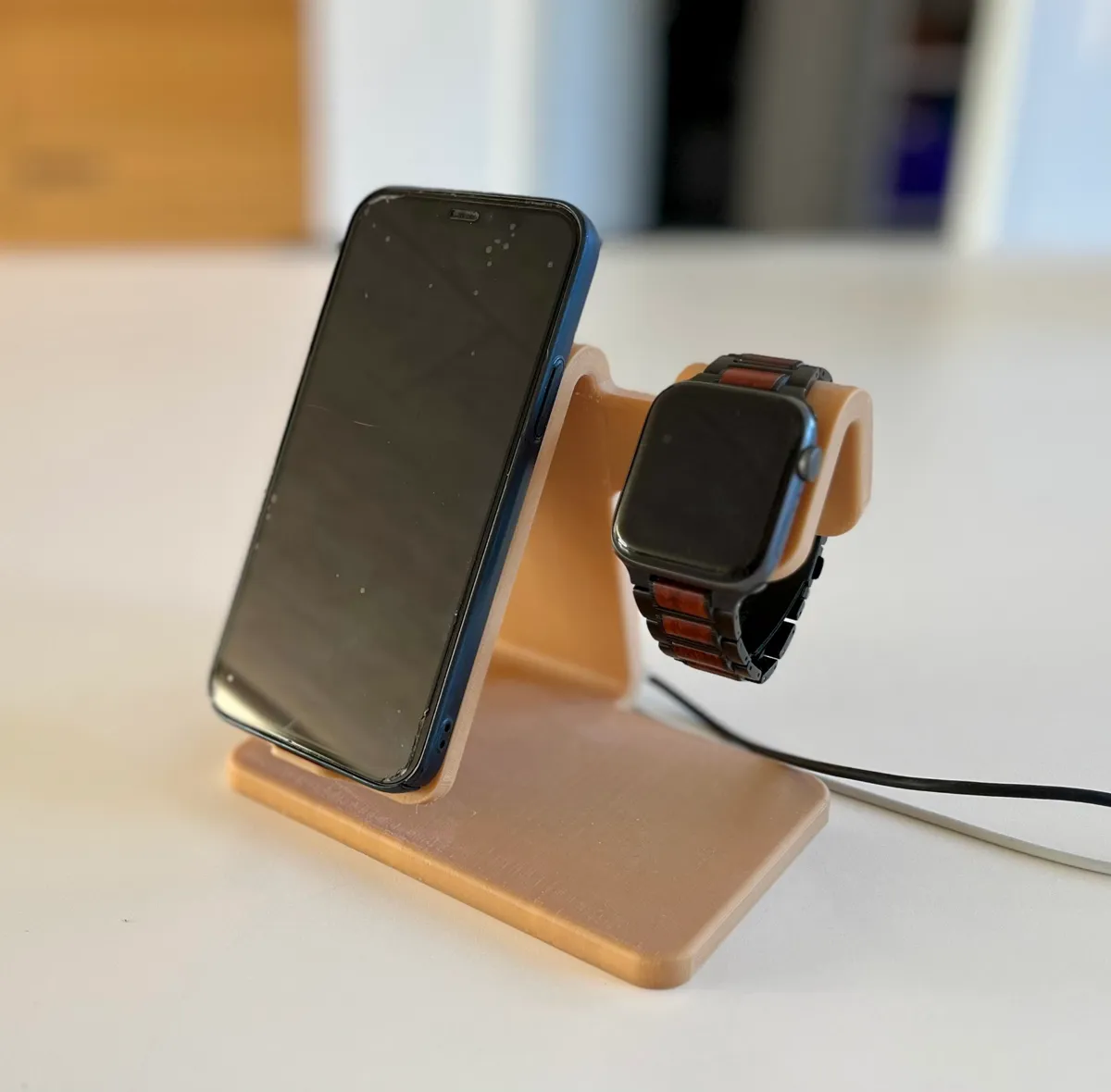 iPhone and Apple Watch Charging Stand, photo 3 of 4 - iPhone and Apple Watch Charging Stand Household
