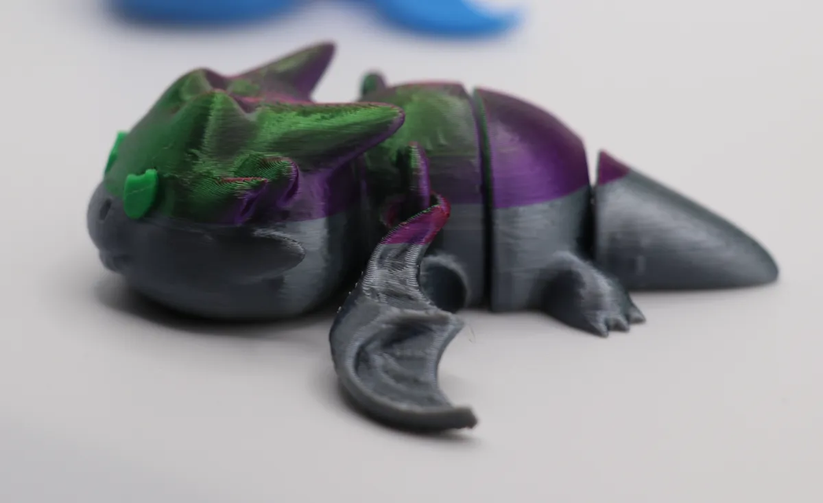 Cool Cute Articulated Baby Dragon, photo 4 of 4 - Cool Cute Articulated Baby Dragon Toys & Games