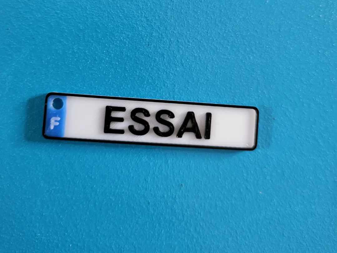 car plate keychain - Vehicles, in stock in India