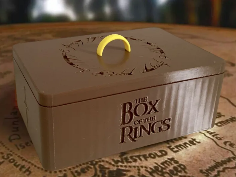The Box of the Rings (The Lord of the Rings) - Home Accents, in stock in India