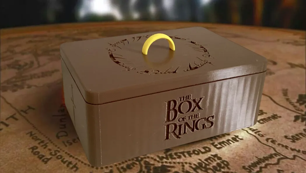 The Box of the Rings (The Lord of the Rings), photo 2 of 4 - The Box of the Rings (The Lord of the Rings) Household
