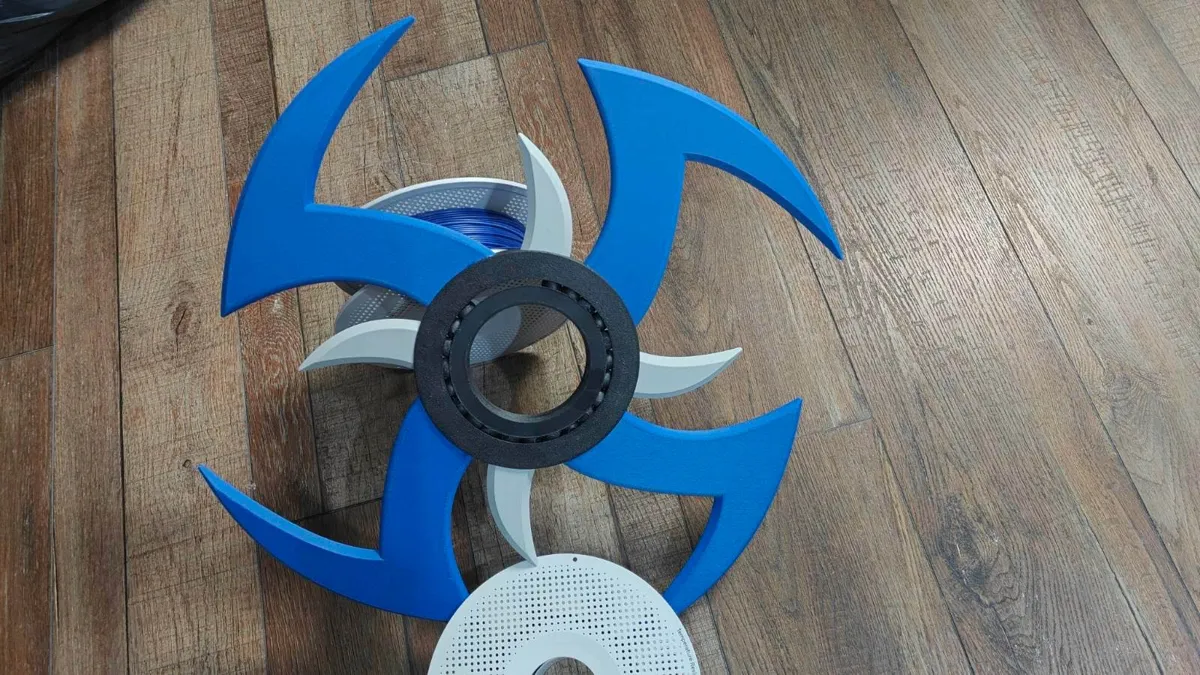 Fidget Scythe Spinner, photo 3 of 3 - Fidget Scythe Spinner Props & Cosplays