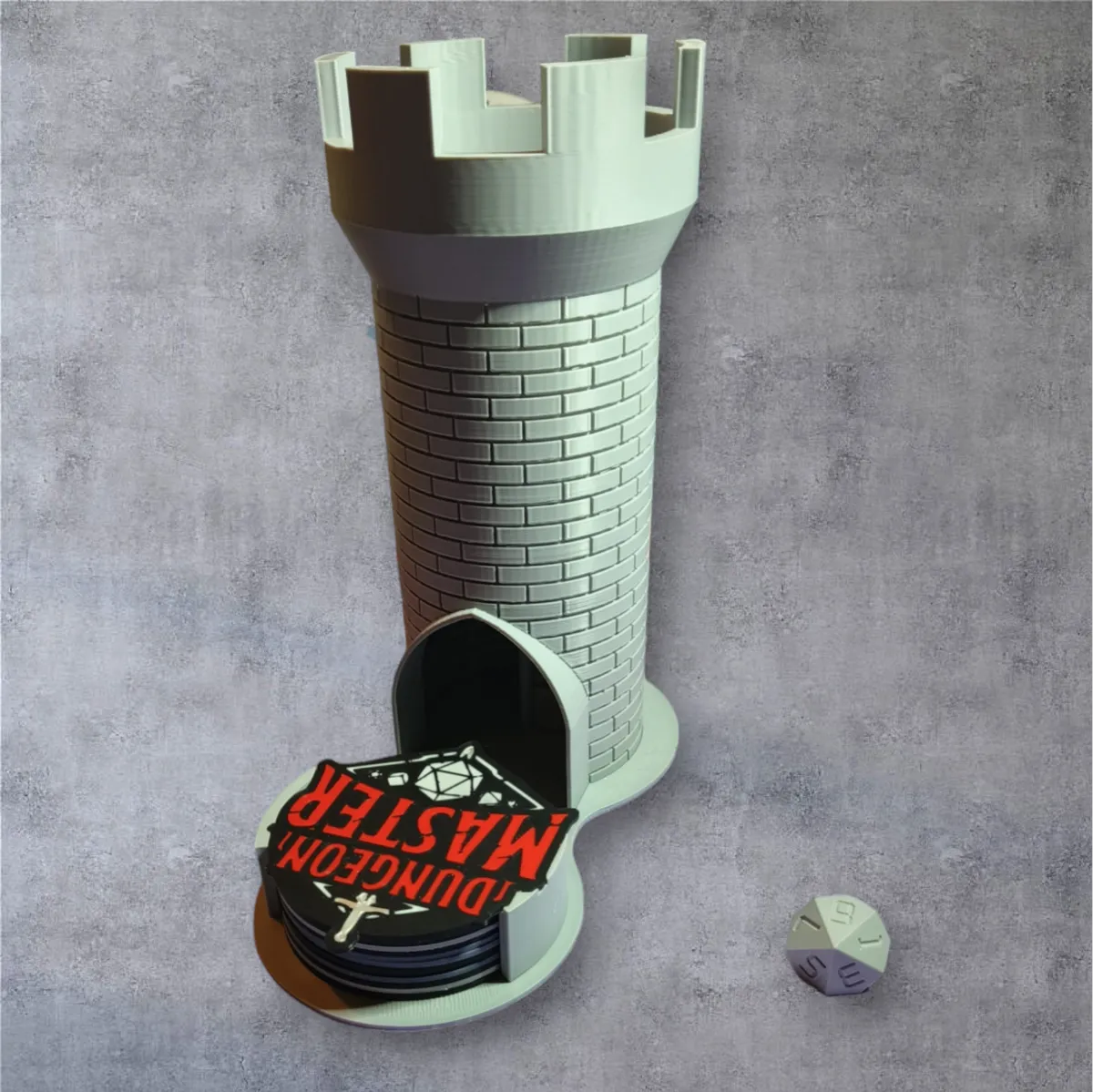 Dungeons&Dragons Coaster holder and dice tower - Board Games, in stock in India