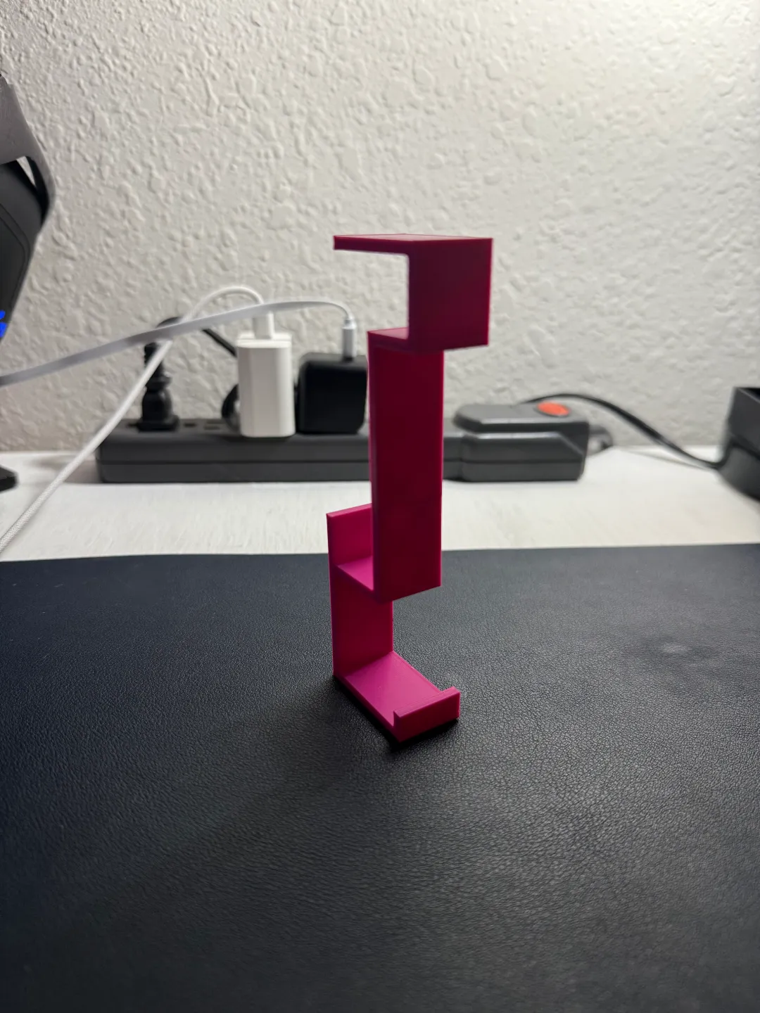 Custom Under Desk Mount for Headset, photo 3 of 4 - Custom Under Desk Mount for Headset Mobile & Device Accessories