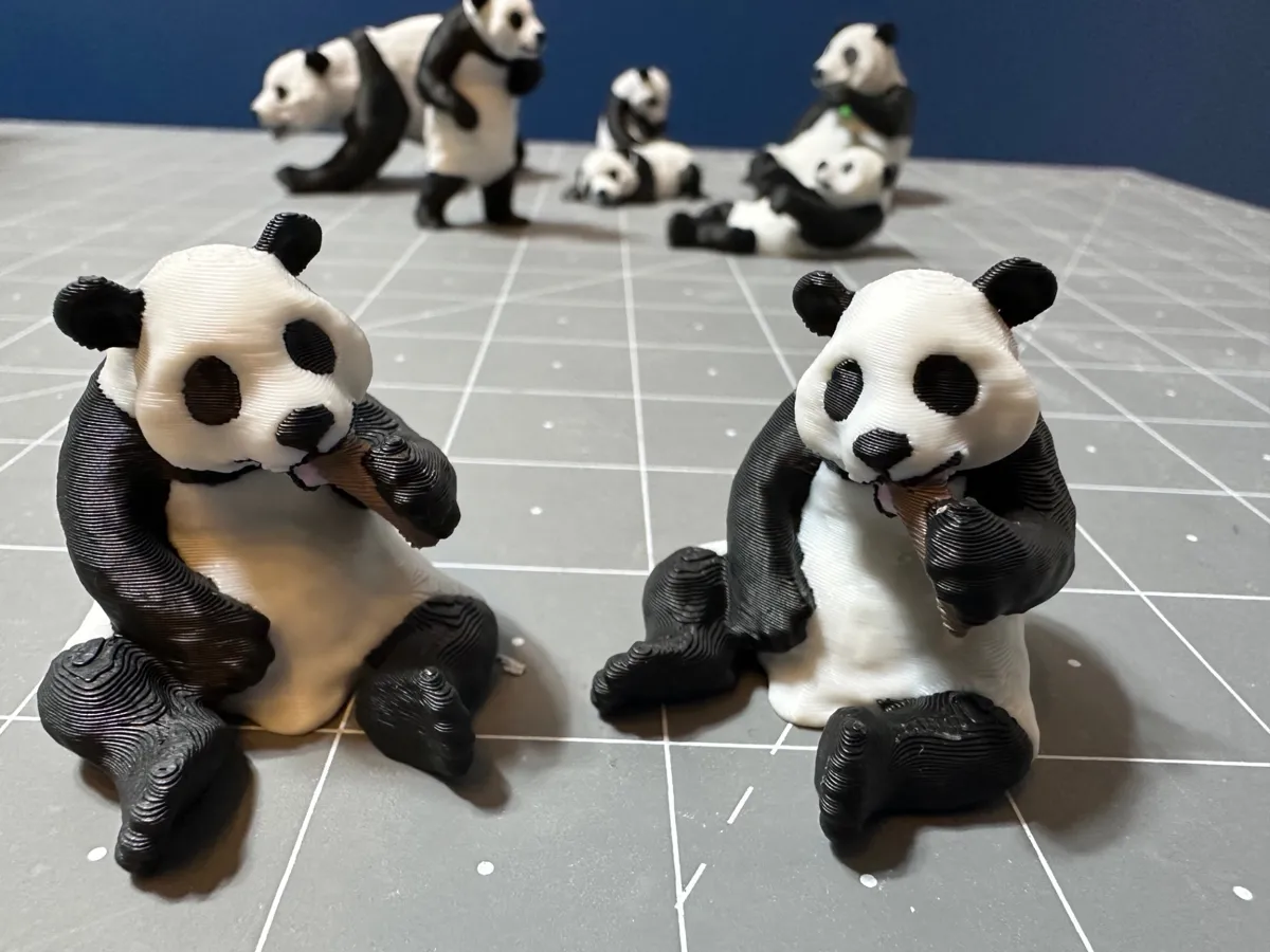 Miniature panda #4 - Bear & Panda Figurines, in stock in India