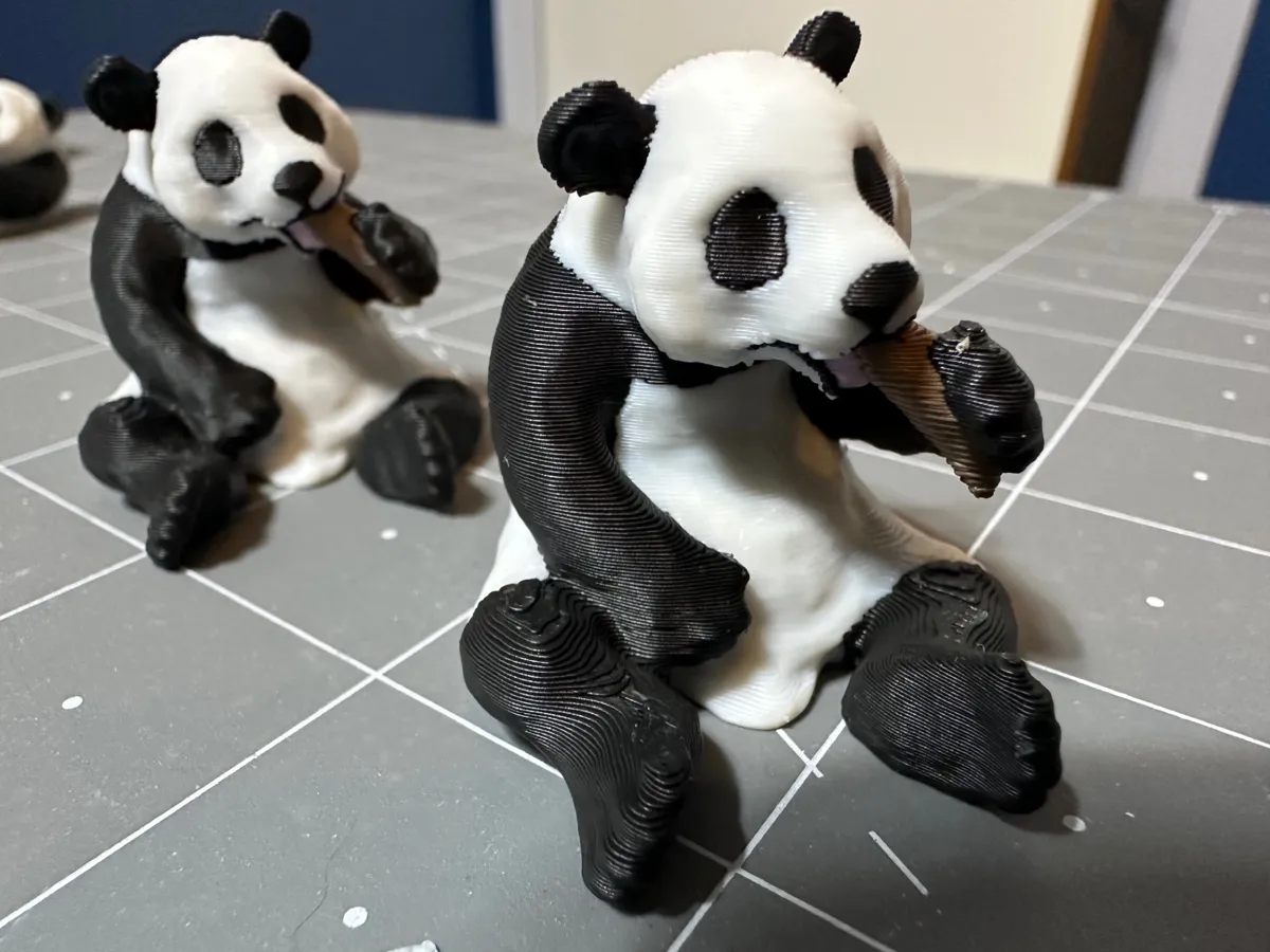 Miniature panda #4, photo 3 of 3 - Miniature panda #4 Figurines & Collectibles