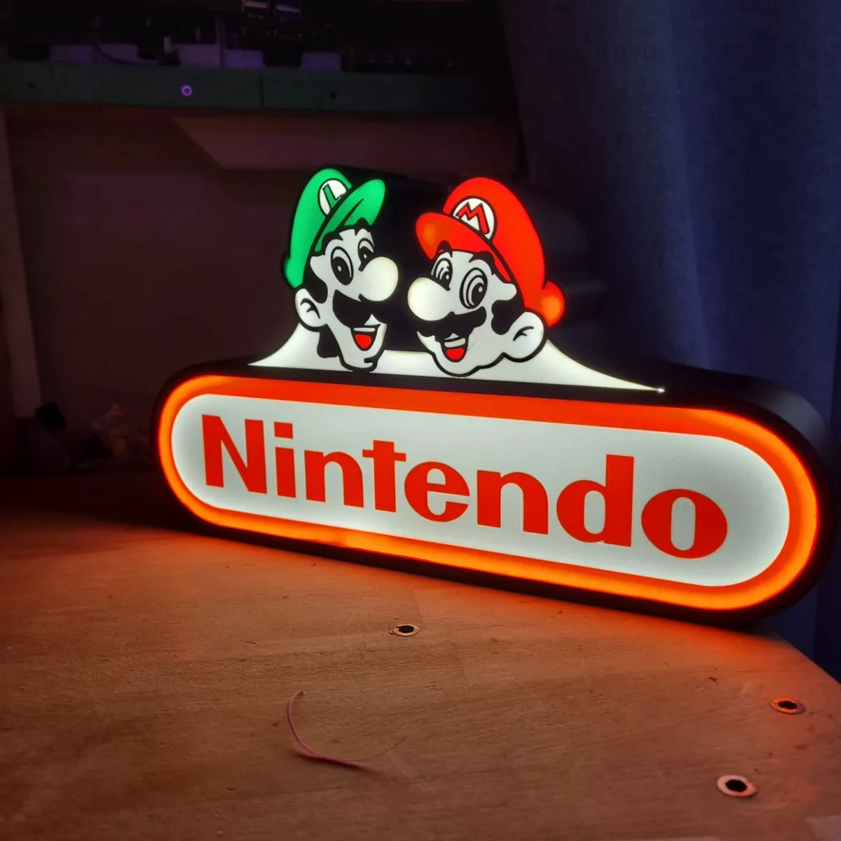 Nintendo Super Mario and Luigi Lamp