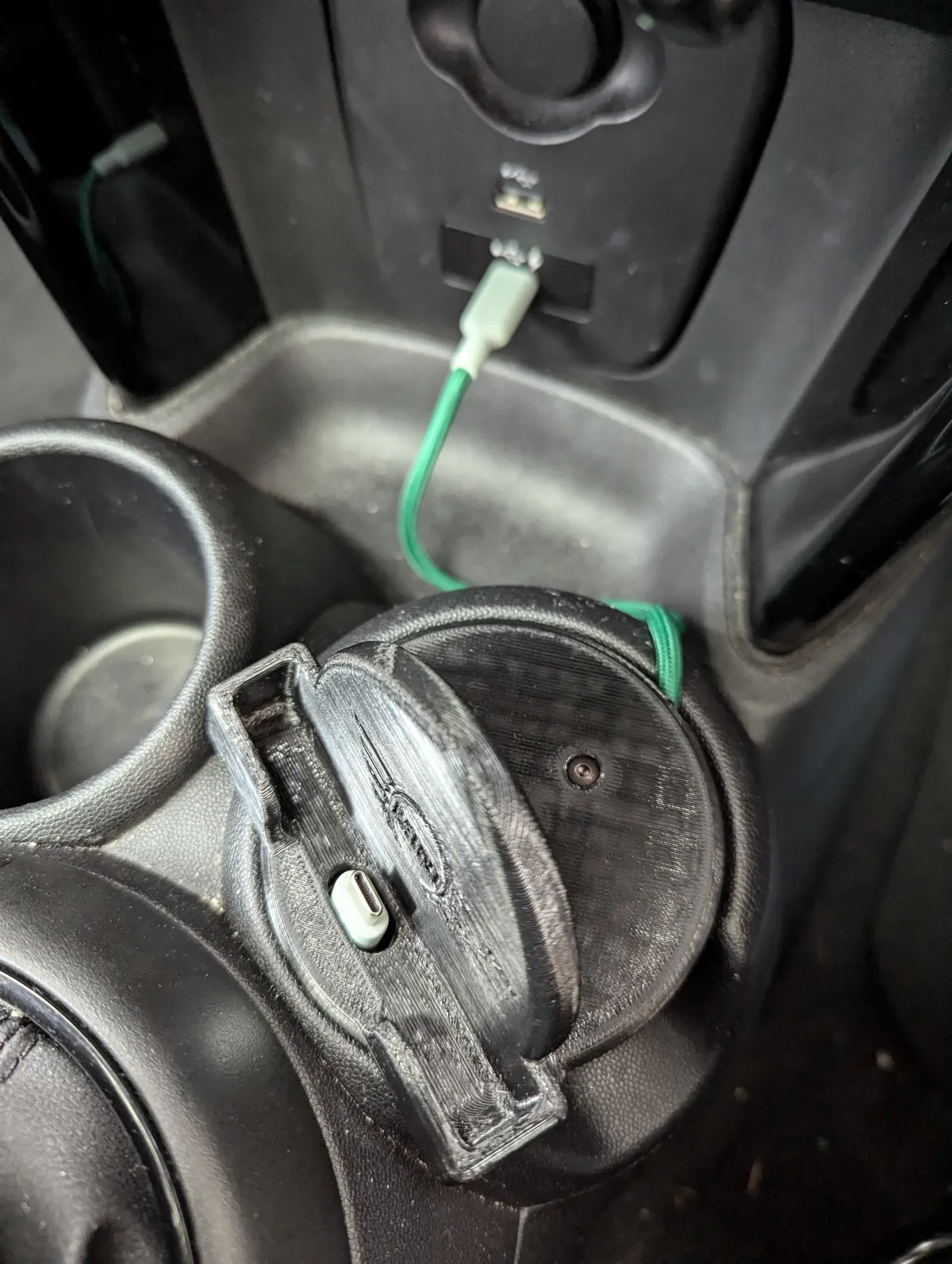 Mini Cooper Cup Holder Phone Stand, photo 2 of 4 - Mini Cooper Cup Holder Phone Stand Mobile & Device Accessories