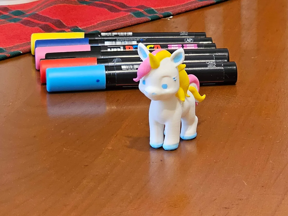 The Little Unicorno - Homee Creations, photo 3 of 4 - The Little Unicorno - Homee Creations Generative Art