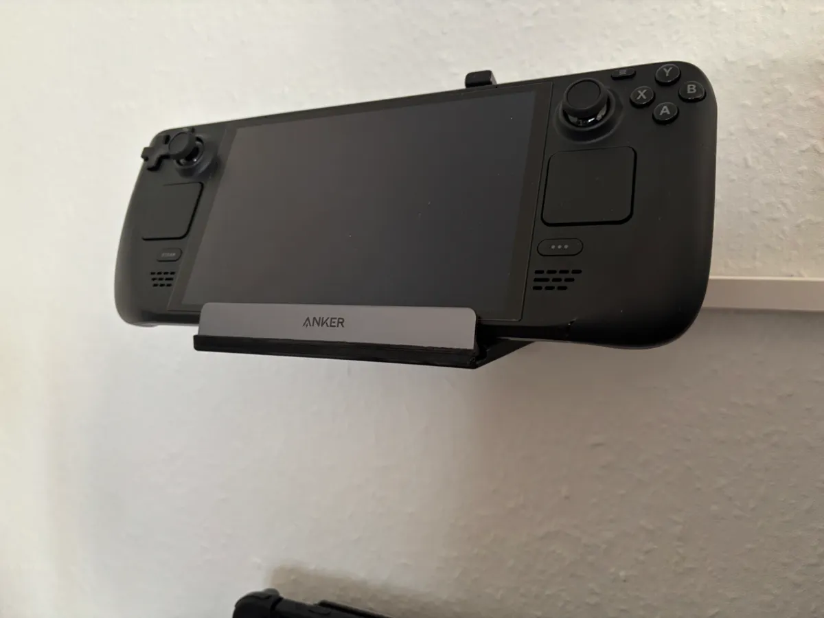 SteamDeck Anker Dock Wall Mount, photo 2 of 4 - SteamDeck Anker Dock Wall Mount Mobile & Device Accessories