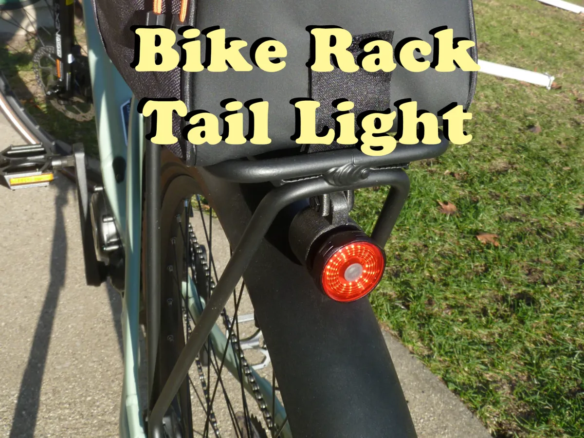 Tail Light Mounting For Bicycle Rear Rack - Vehicles, in stock in India