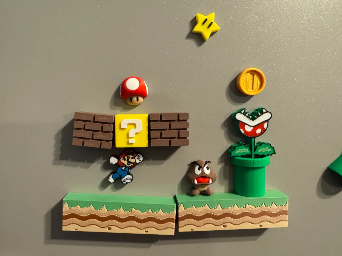 Piranha Plant Magnet, photo 3 of 4 - Piranha Plant Magnet Kitchen & Dining