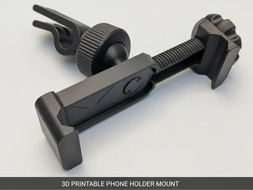 Optimized Car Phone Holder for Thick Cases
