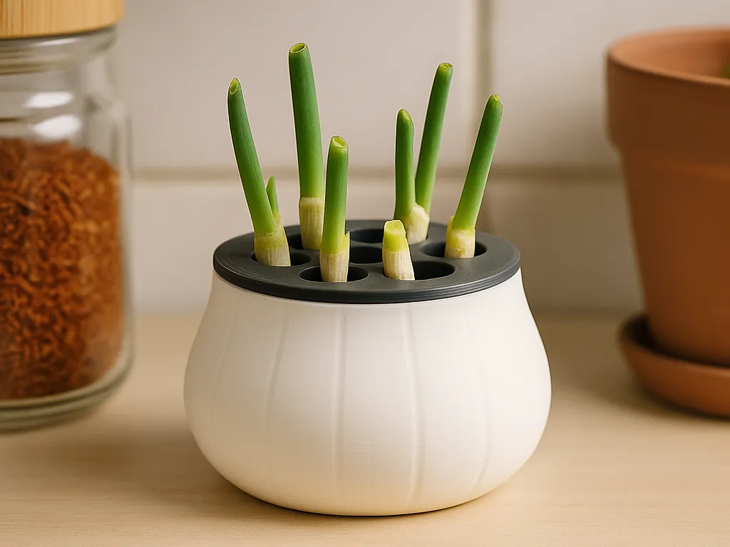 Hydroponic Scallion Planter