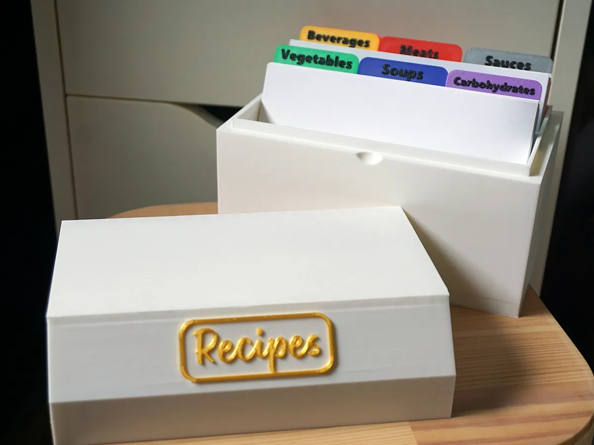 Recipe Box (4x6 cards)