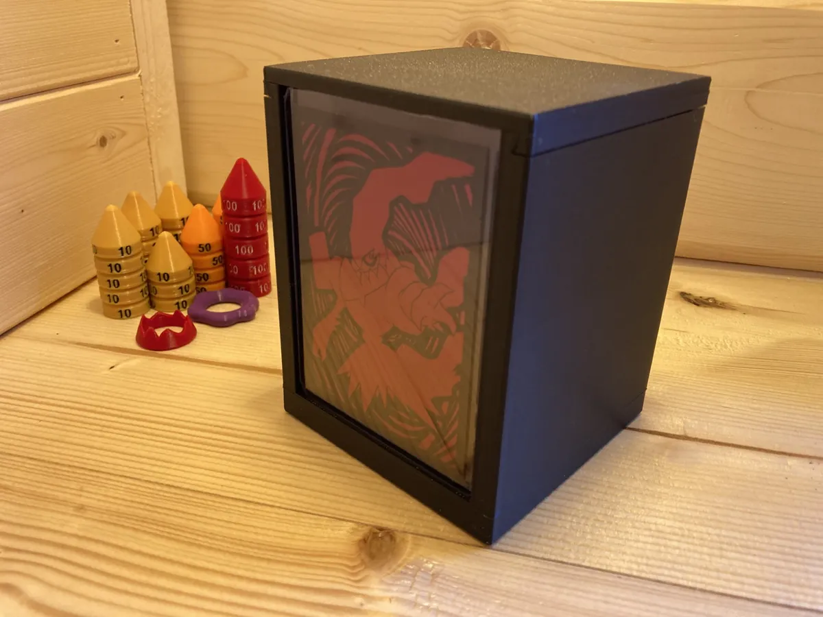 TCG Deck Box Stackable, photo 2 of 4 - TCG Deck Box Stackable Board Games & Tabletop