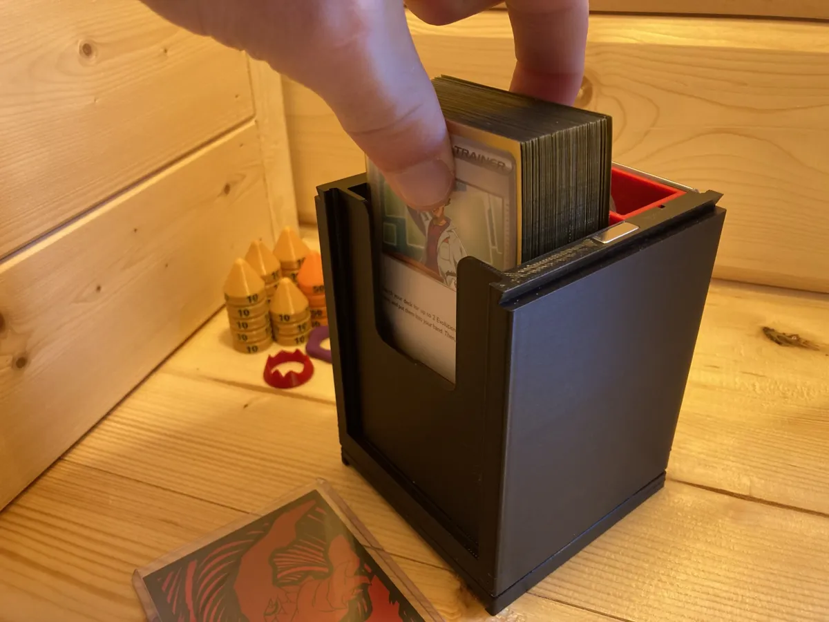TCG Deck Box Stackable, photo 3 of 4 - TCG Deck Box Stackable Board Games & Tabletop