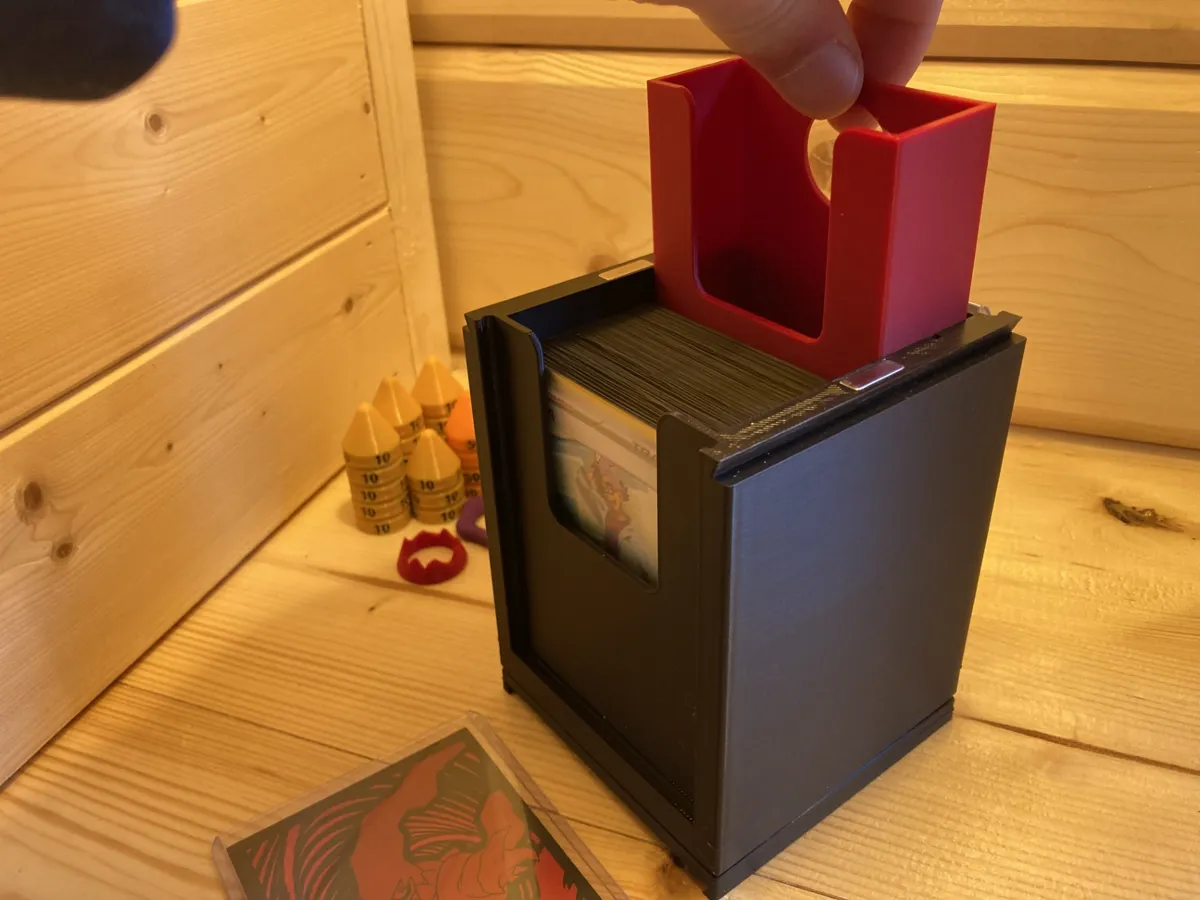 TCG Deck Box Stackable, photo 4 of 4 - TCG Deck Box Stackable Board Games & Tabletop