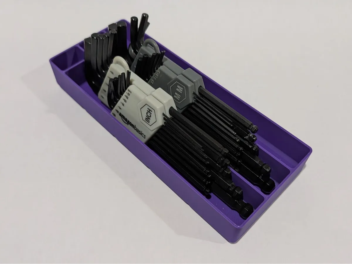 Gridfinity Allen Wrench Tray