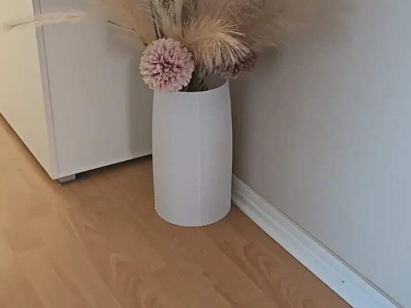 Grosse Vase für Trockenblumen
