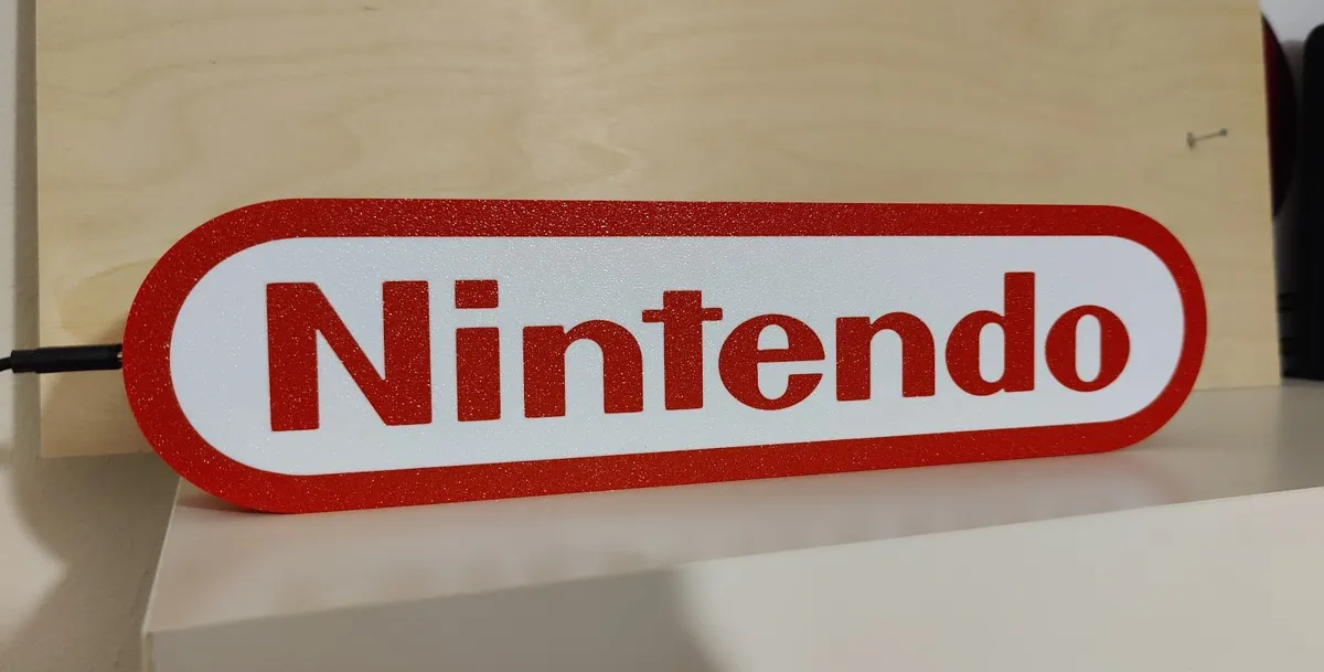 Nintendo Classic Logo Lightbox