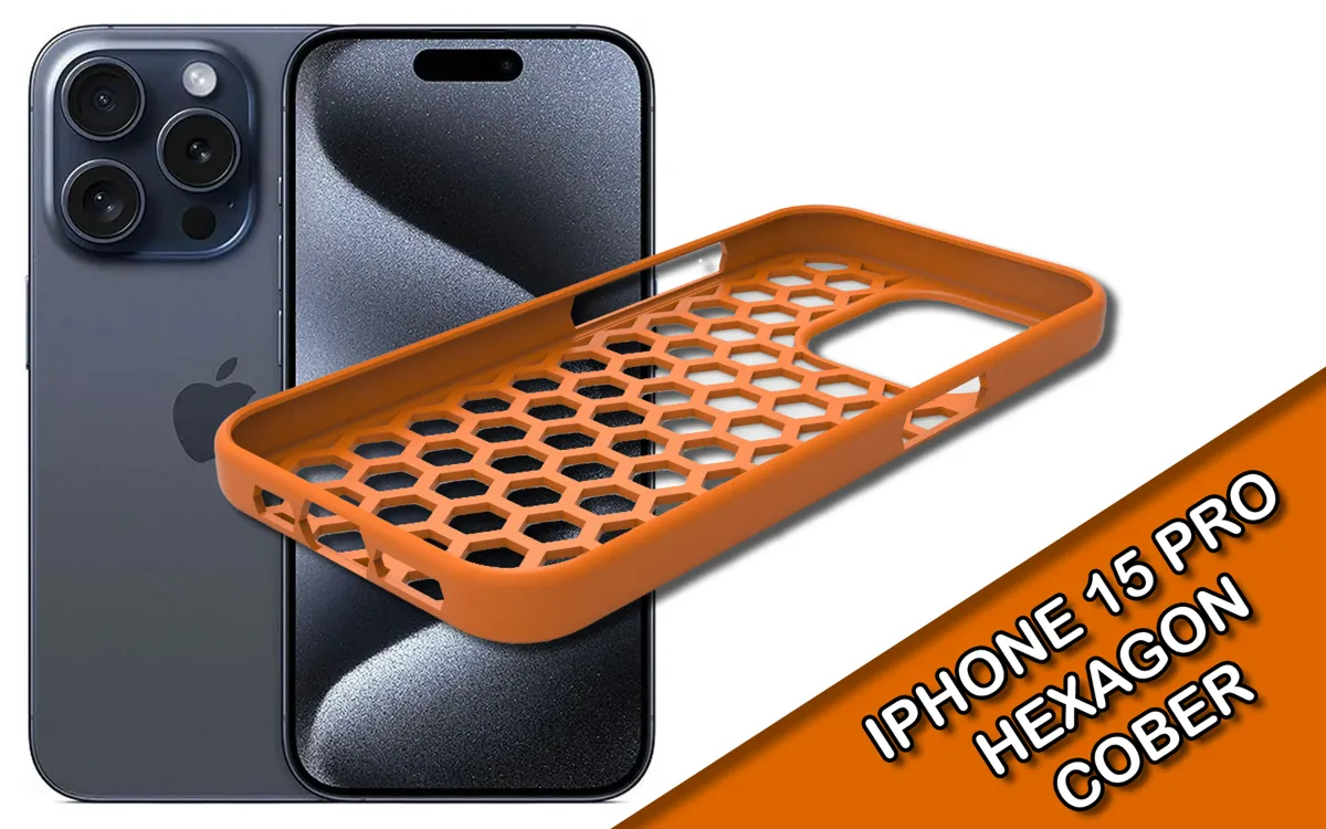 iPhone 15 Pro Hexagon Cover