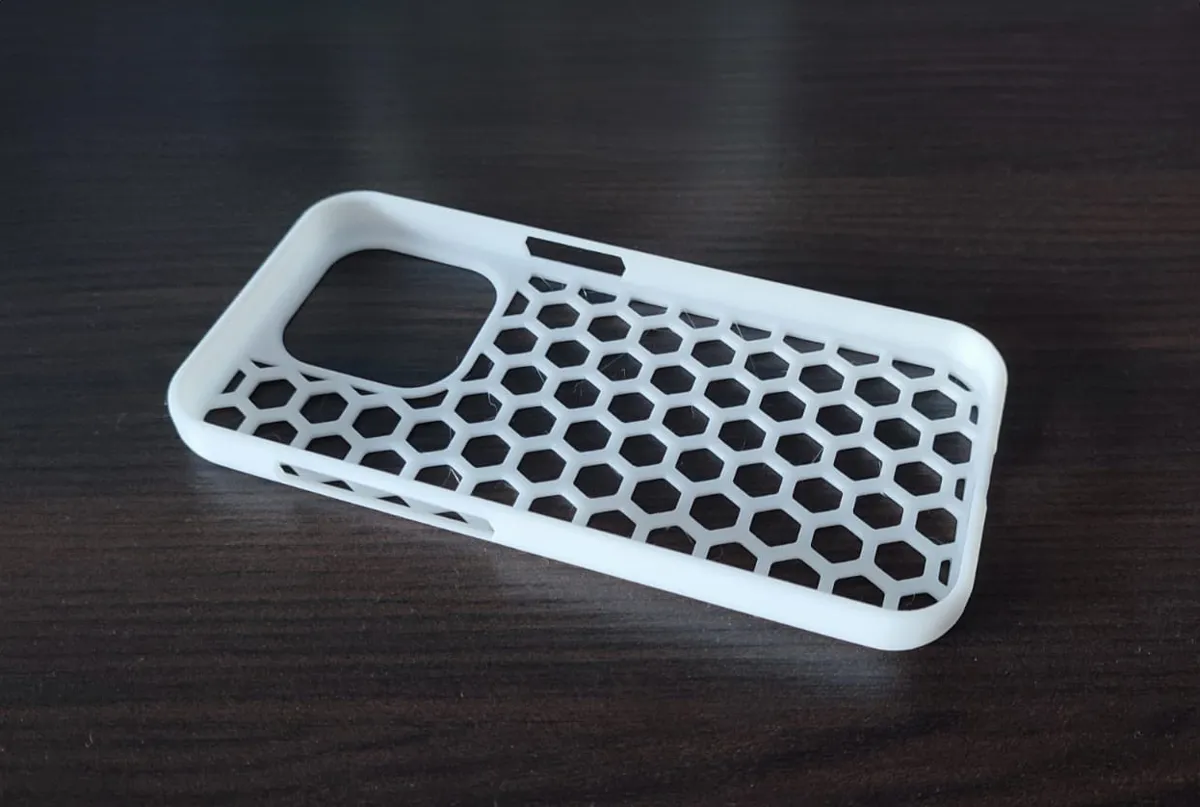 iPhone 15 Pro Hexagon Cover, photo 4 of 4 - iPhone 15 Pro Hexagon Cover Mobile & Device Accessories