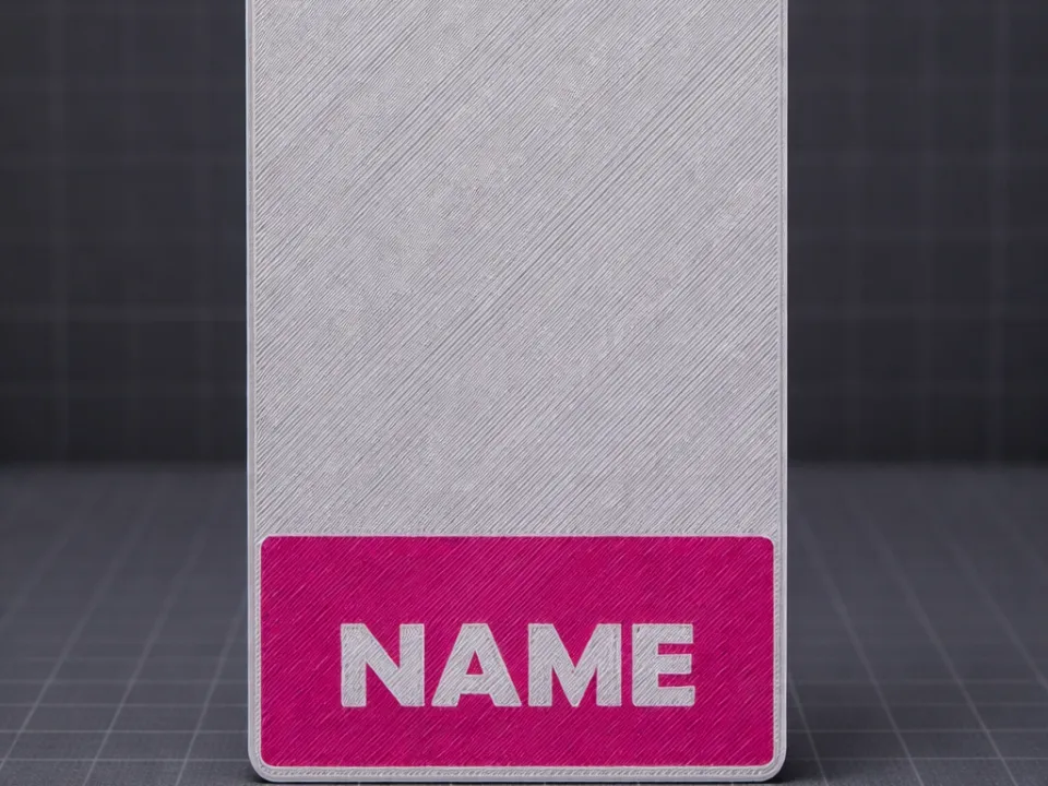 Customizable Vertical Badge Buddy Label