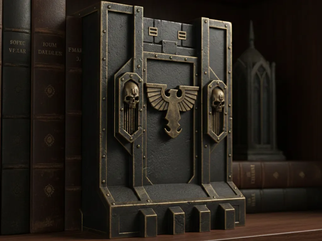 Imperial Bookend, Warhammer40K Style