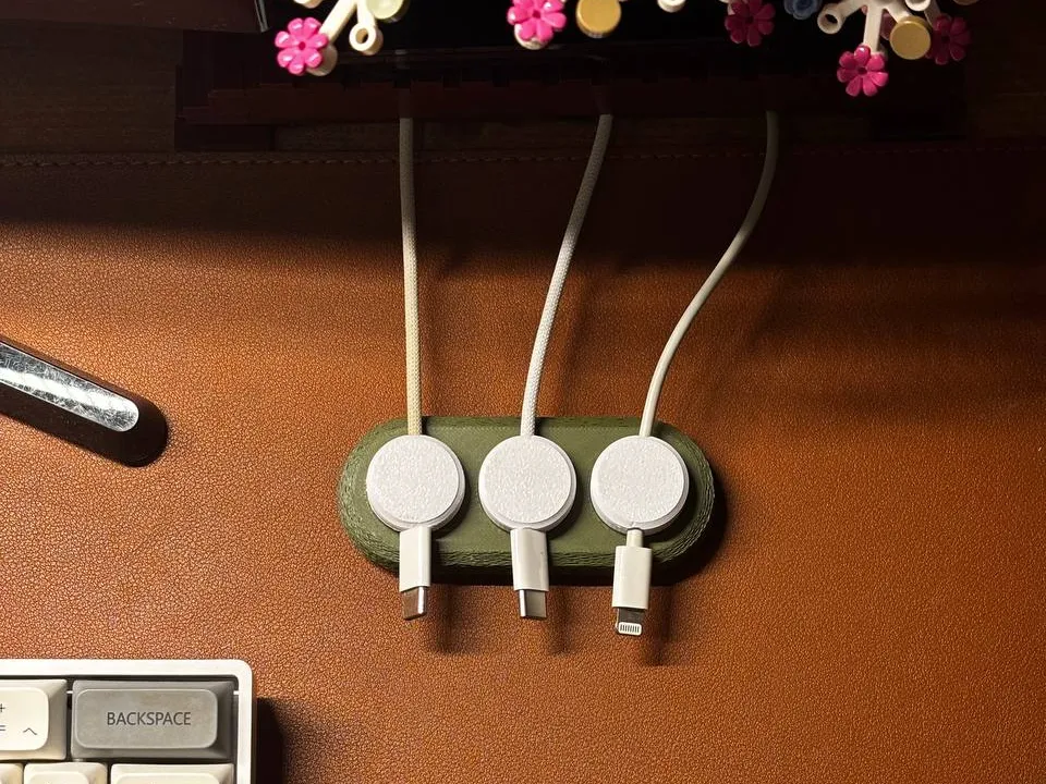 magnetic cable organizer