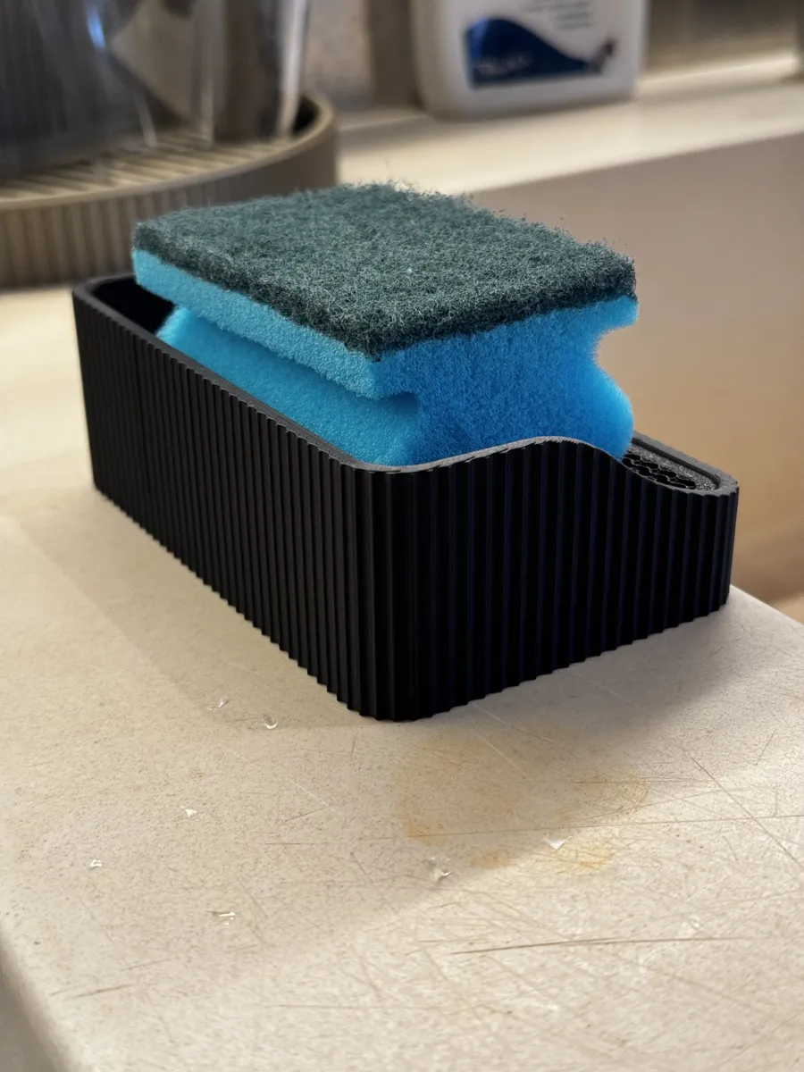Self-Draining Sponge Holder Kitchen Sink Organizer, photo 4 of 4 - Self-Draining Sponge Holder Kitchen Sink Organizer Kitchen & Dining