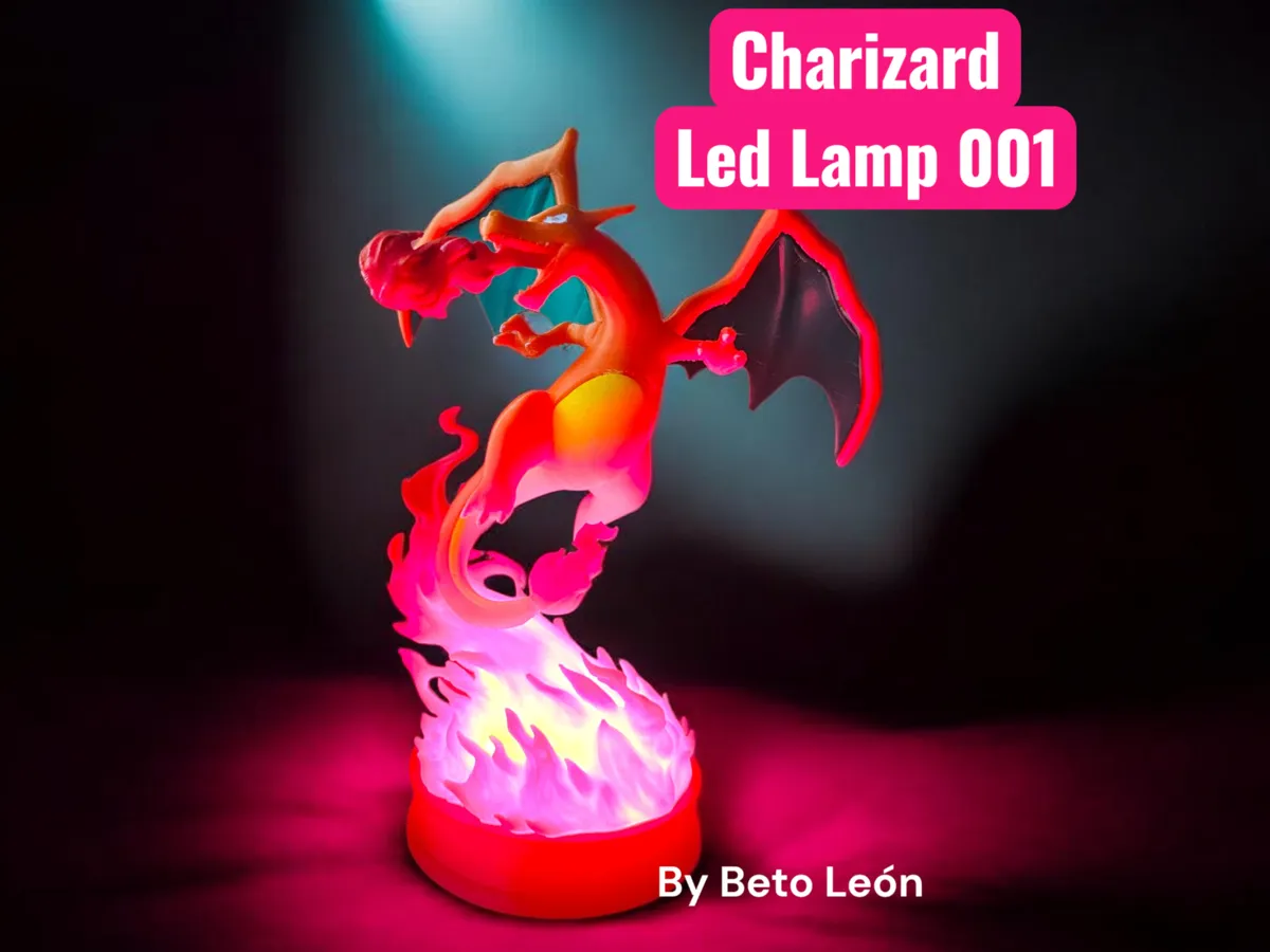 Charizard Led Lamp 001