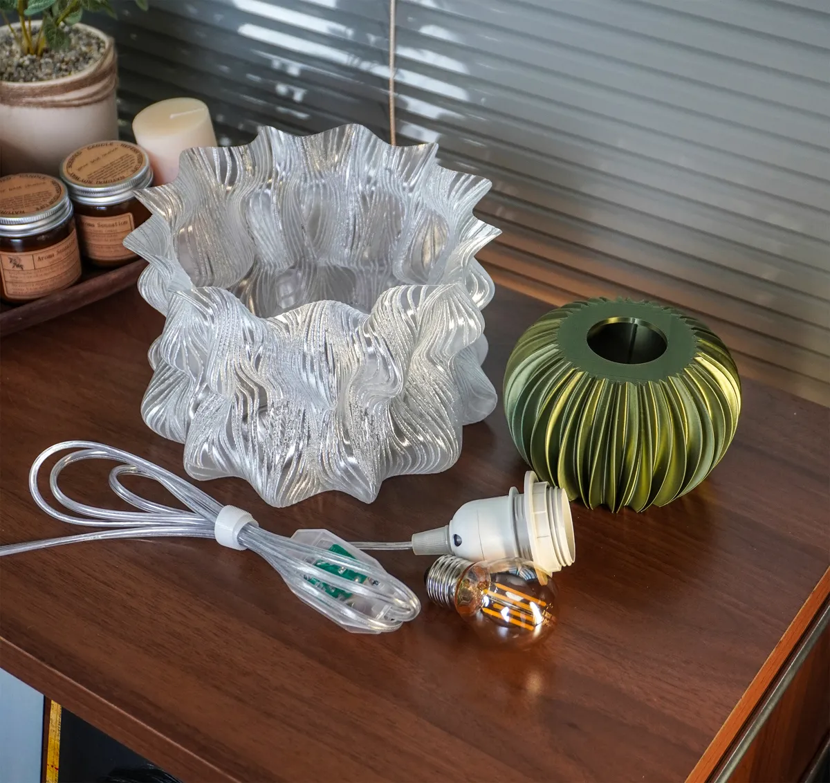 Mossglow Organic Table Lamp, Ambient Decor Lamp, photo 4 of 4 - Mossglow Organic Table Lamp, Ambient Decor Lamp Lamps & Lighting