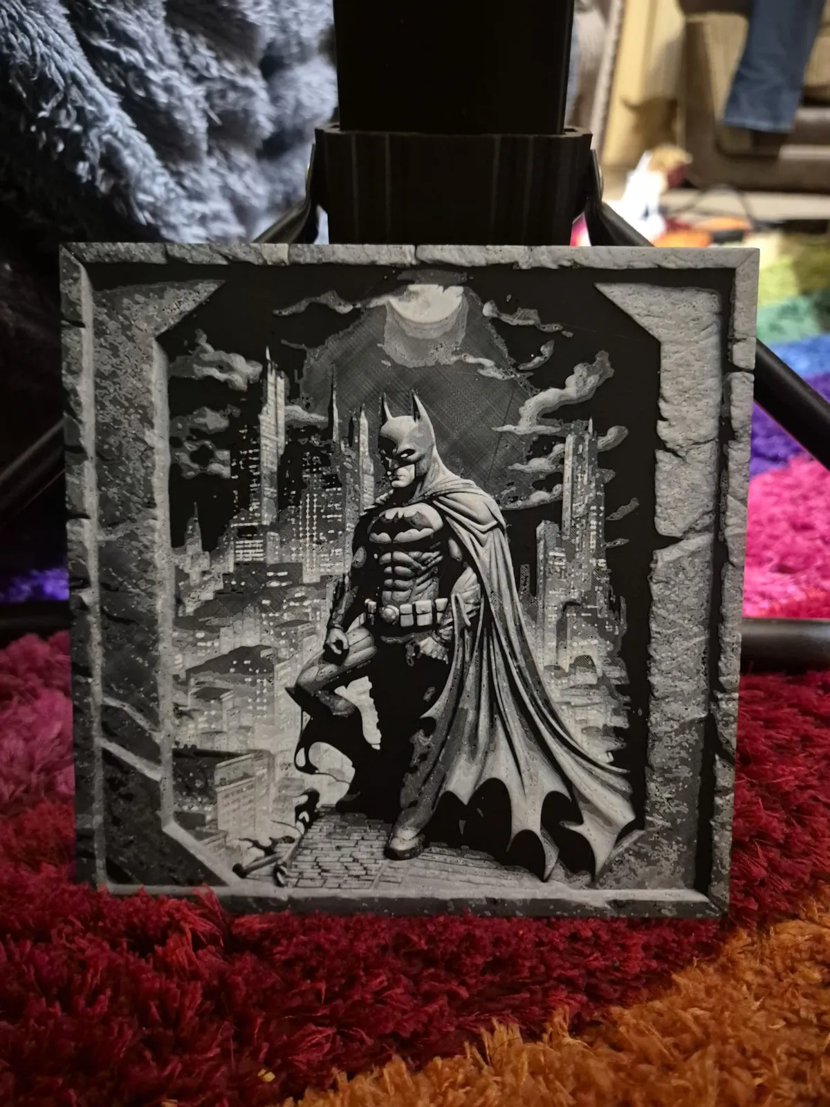 batman slate, photo 3 of 4 - batman slate Figurines & Collectibles