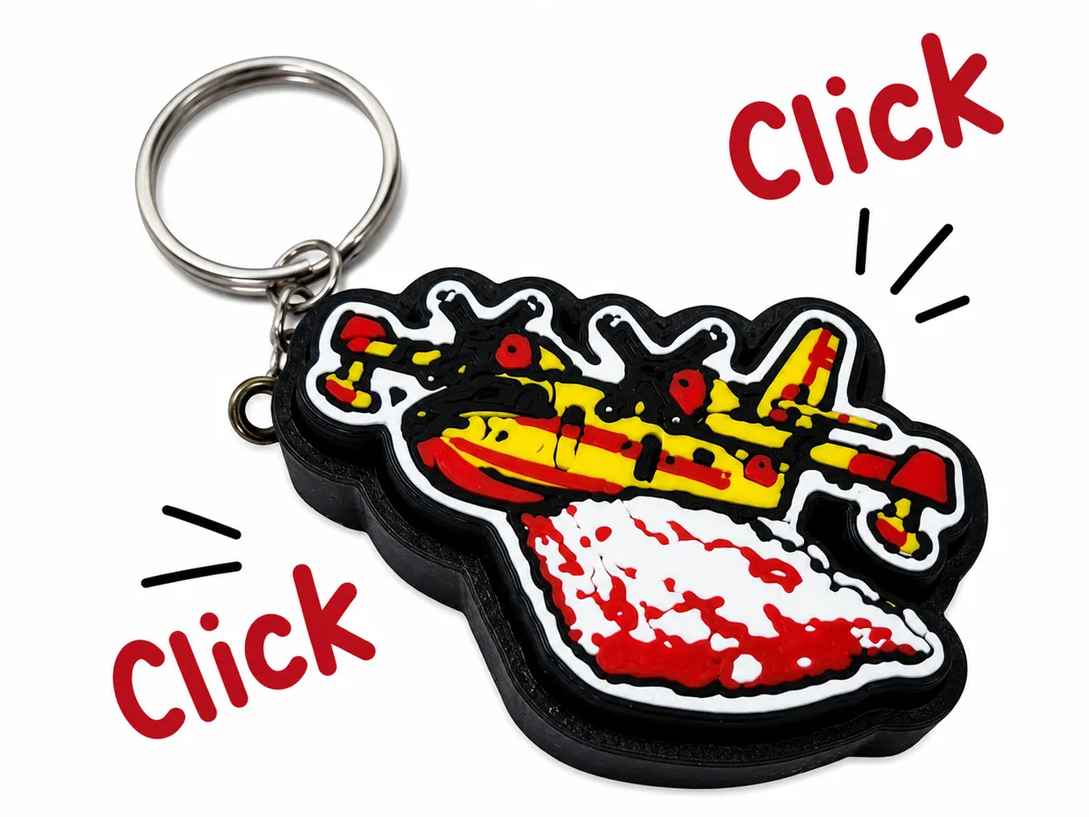 Canadair Fidget Clicker Keychain - Gadgets, in stock in India