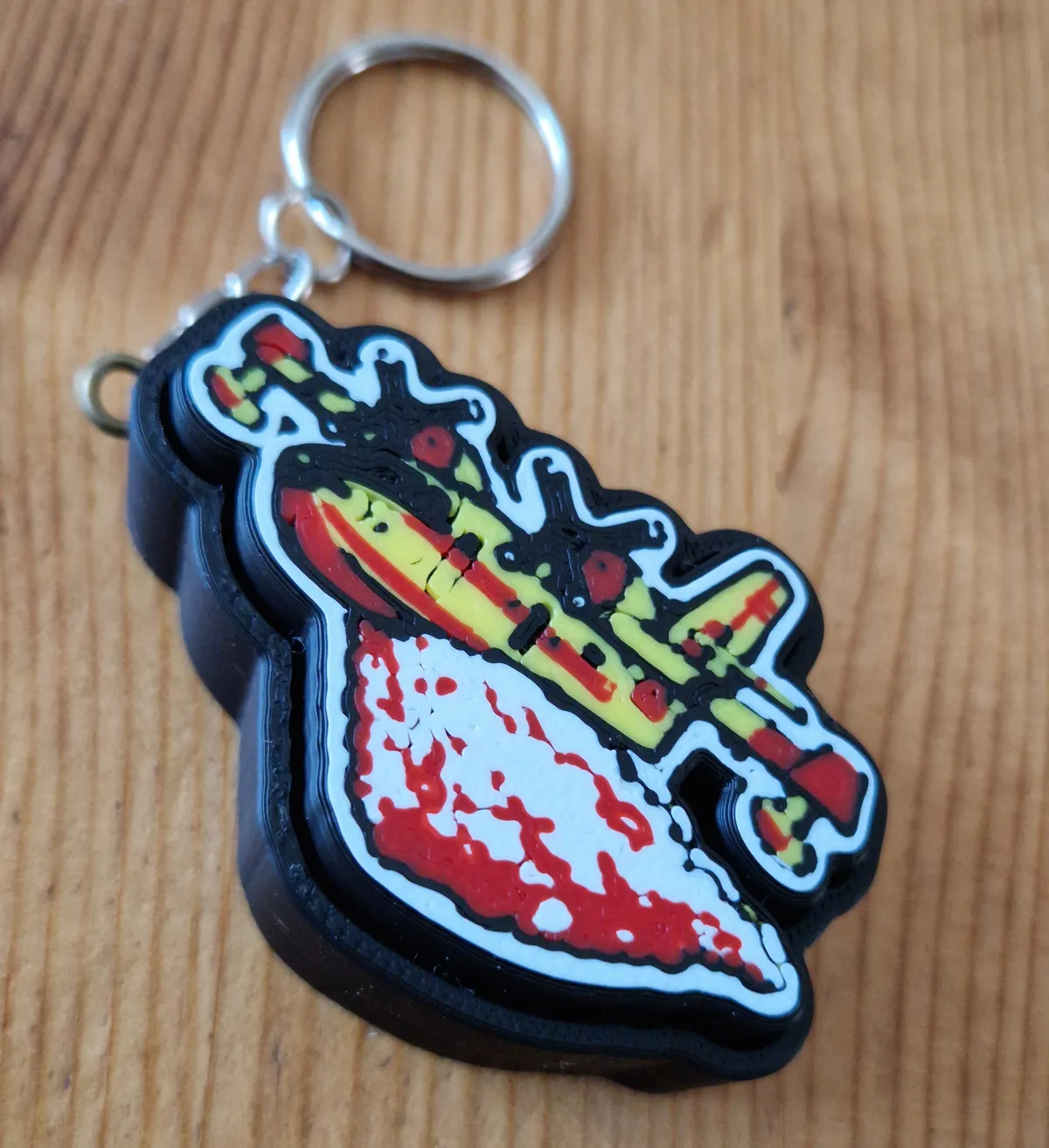 Canadair Fidget Clicker Keychain, photo 2 of 2 - Canadair Fidget Clicker Keychain Tools