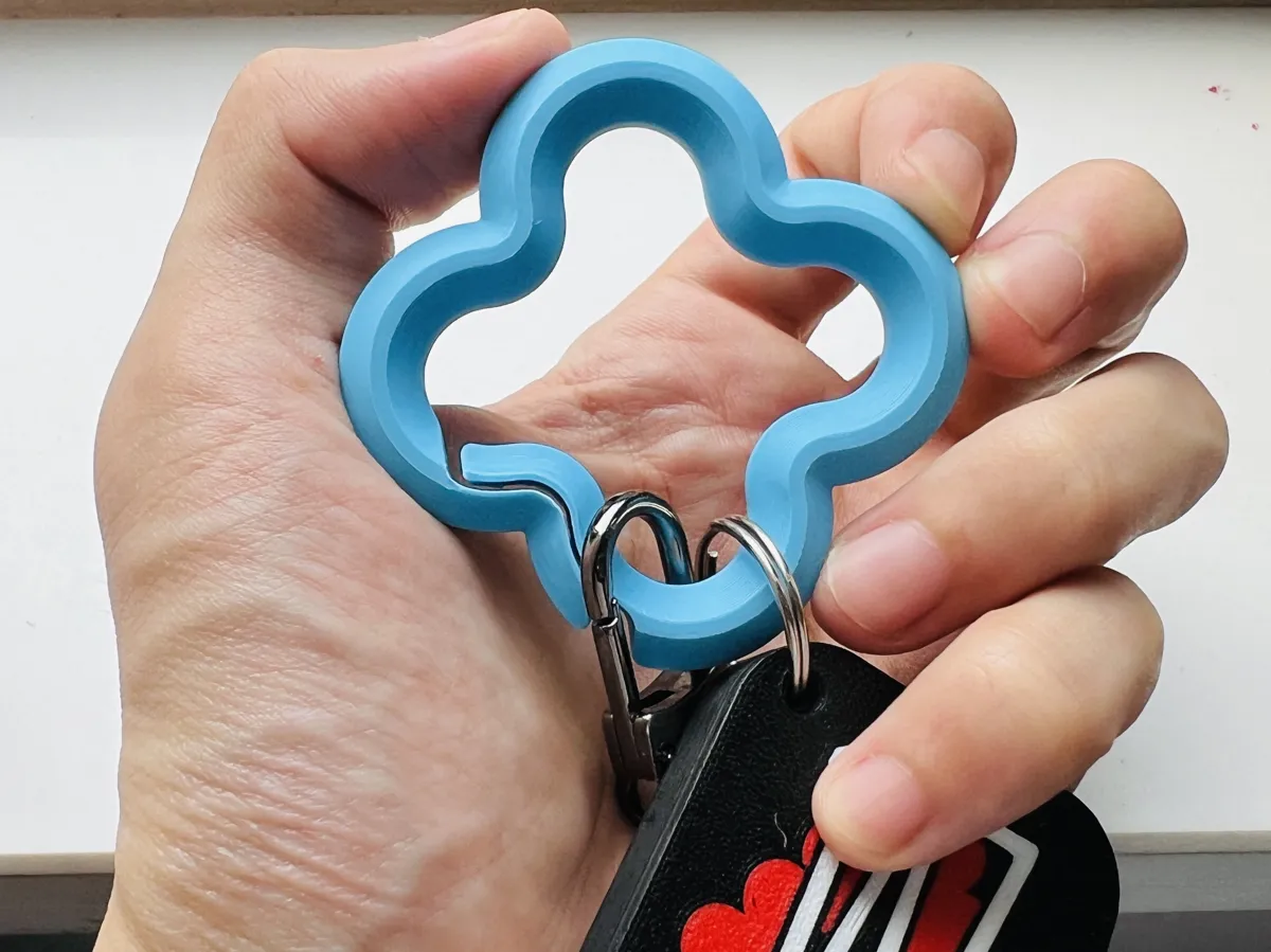 Multi-Purpose Carabiner Keychain | EDC Bag Clip, photo 3 of 3 - Multi-Purpose Carabiner Keychain | EDC Bag Clip Hobby & DIY