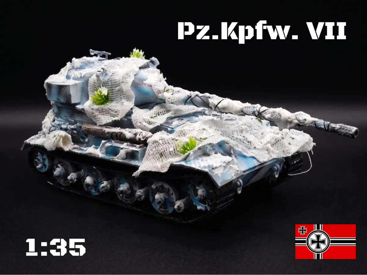 Pz.Kpfw.VII World of Tanks Scale 1:35 - Other Miniatures, in stock in India