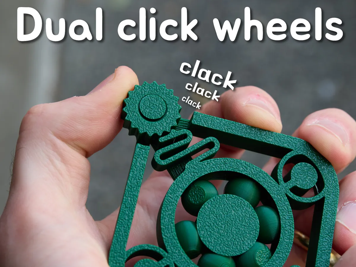 Speedy fidget spinner/clicker combo!, photo 2 of 4 - Speedy fidget spinner/clicker combo! Toys & Games