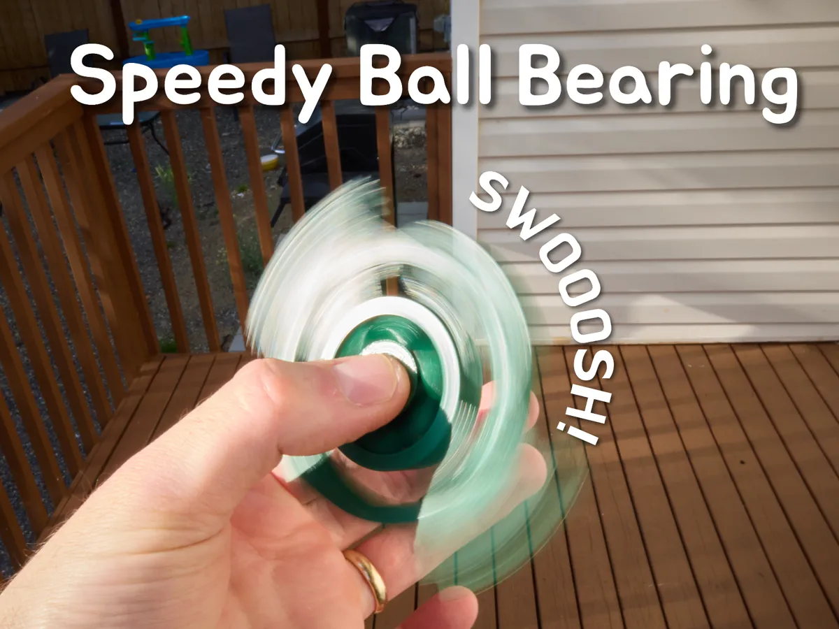 Speedy fidget spinner/clicker combo!, photo 3 of 4 - Speedy fidget spinner/clicker combo! Toys & Games