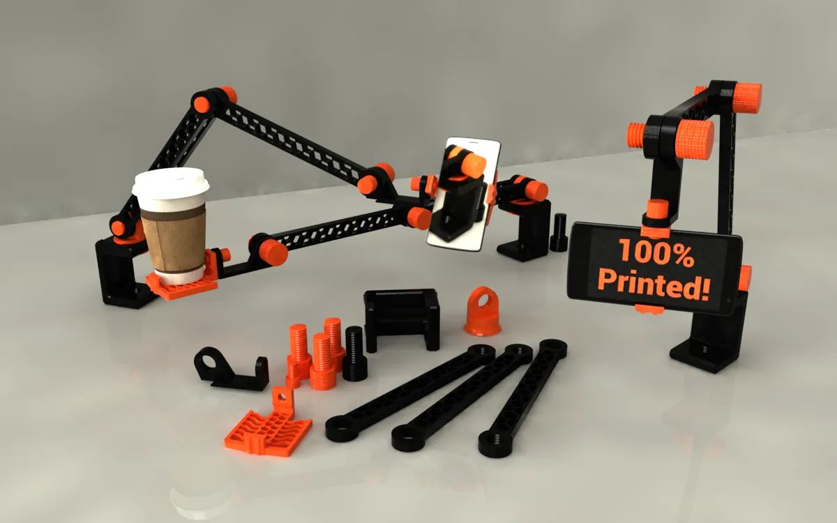 Flexible & sturdy phone arm (100% Printed) - Gadgets, in stock in India